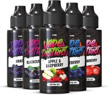 Vape District E Liquid 5 x