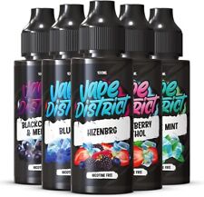 Vape District E Liquid 5 x